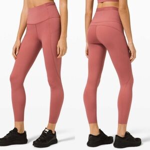 LULULEMON Fast Free Super High-Rise Tight 25" Elite Size 8